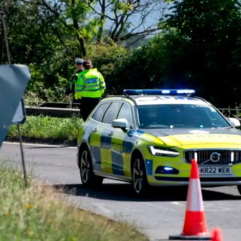 Police officer critical after Mercedes crashes into patrol car in Cramlington