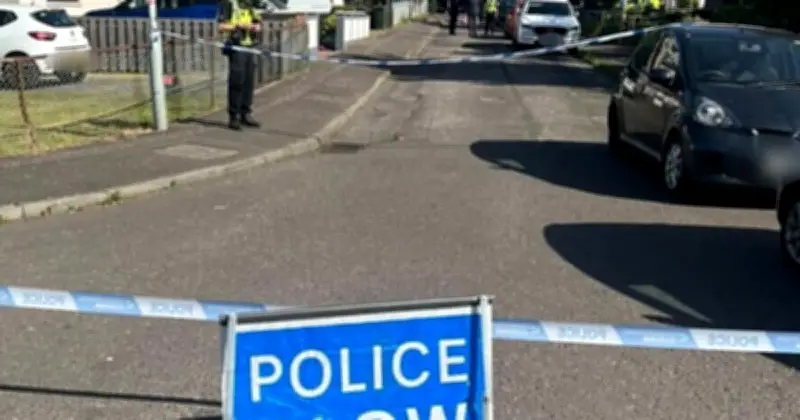 Police Swarm Edinburgh Street, Cordoning Off Area with 'Blood All Over'