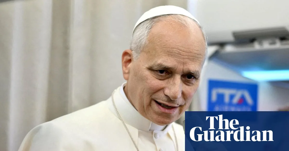 Pope Leo Suggests Italy Could Mediate in Ukraine War
