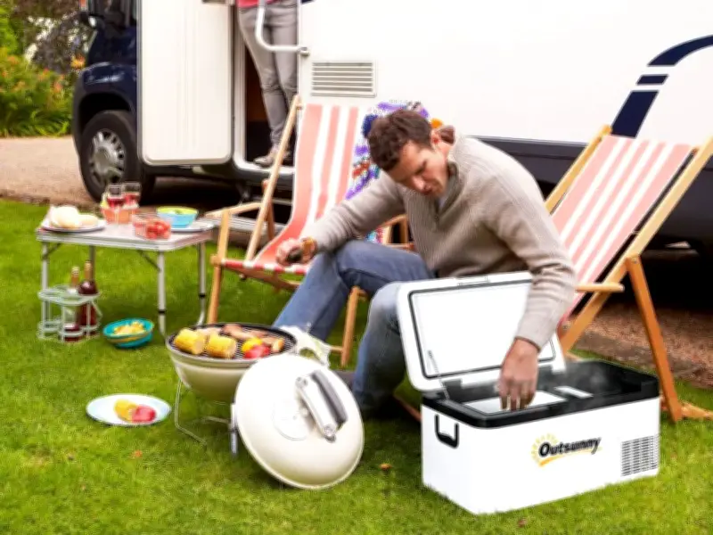Portable Fridge Freezer Saves Frozen Food During Heatwave at £117