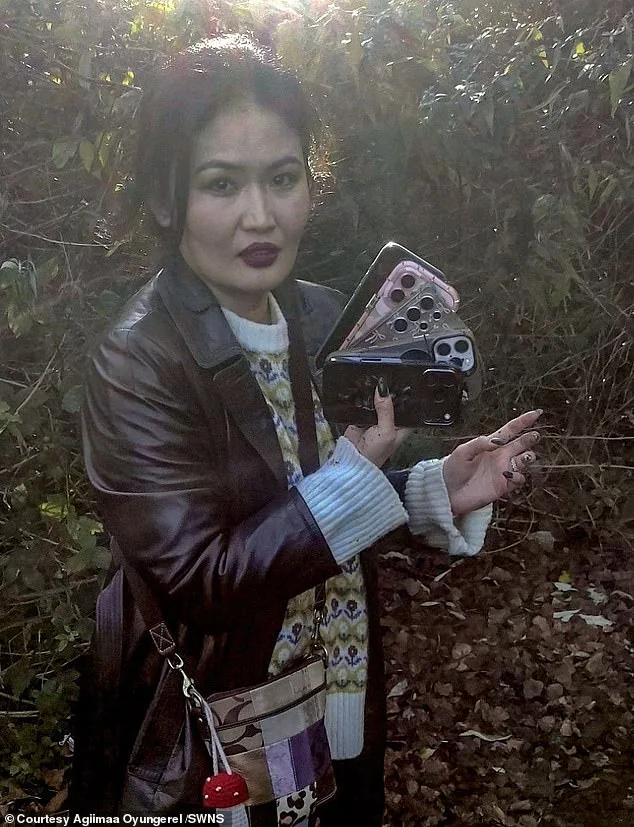 Woman Recovers Stolen Phone and Four Others Buried in London Park