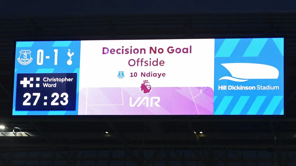 Premier League VAR Admits Two Errors In Everton Draw