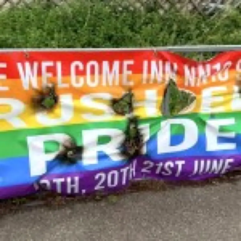 Pride Banner Burned in Rushden, LGBT+ Group Marches On with Extra Security