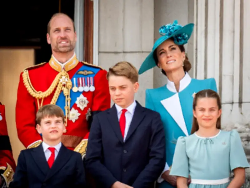 Prince George's Clever Response to King Charles During Trooping the Colour Flypast
