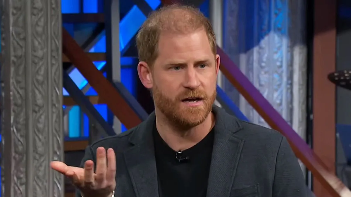 Prince Harry Criticised Over 'Tone Deaf' Colbert Show Appearance