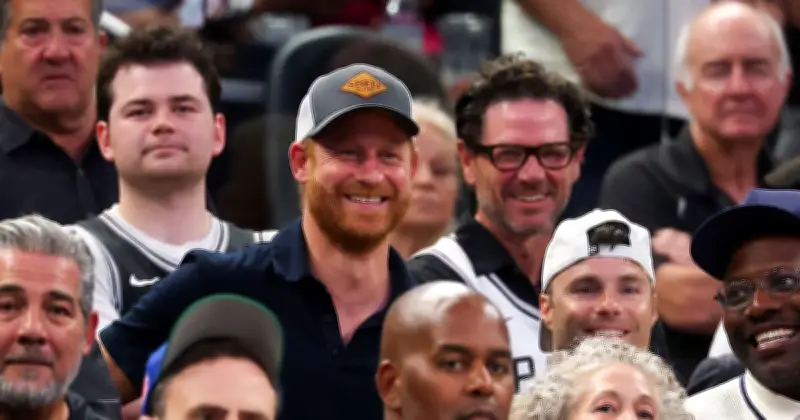 Prince Harry's NBA Seat Sparks 'Where's Wally?' Comparisons