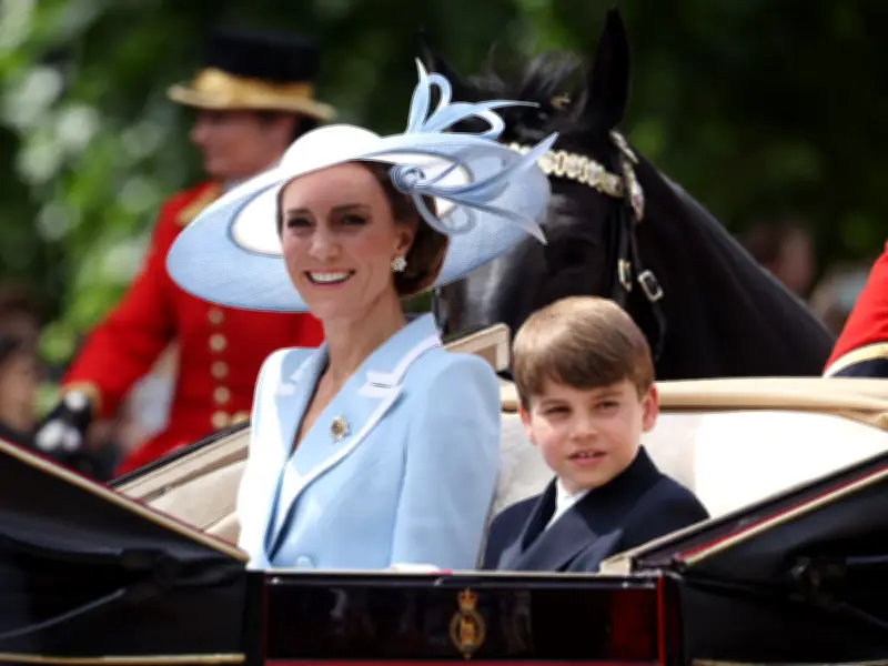 Prince Louis Branded Double of Grandfather Michael Middleton at Trooping the Colour