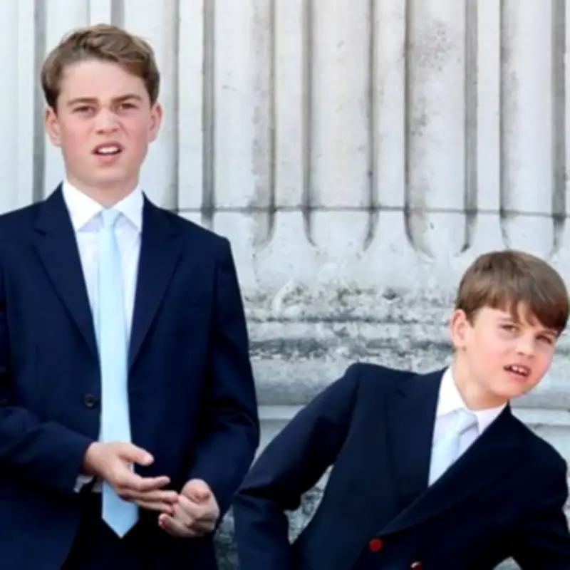 Prince Louis Follows Prince George's Lead with Three-Word Comment at Trooping the Colour