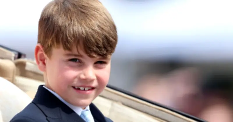 Prince Louis Spitting Image of Grandfather Michael Middleton Fans Say