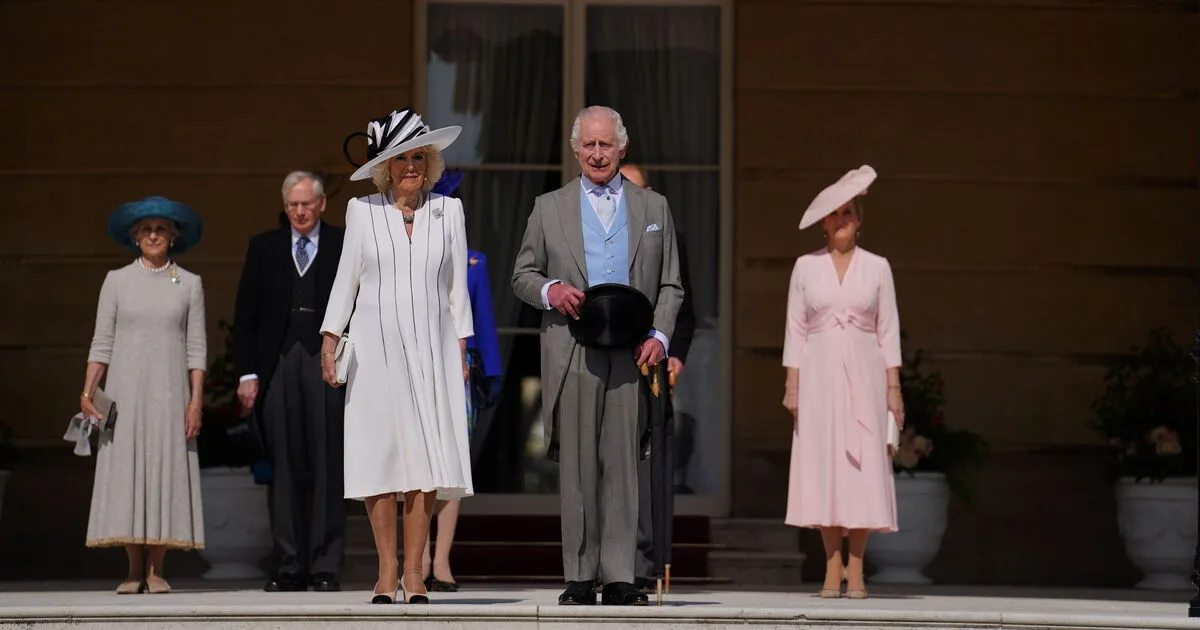 Prince Louis's Godfather Chats With King Charles At Garden Party