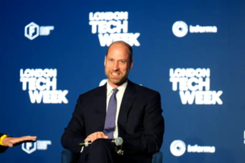 Prince William Hails Tech's Power to Prevent Homelessness at London Tech Week