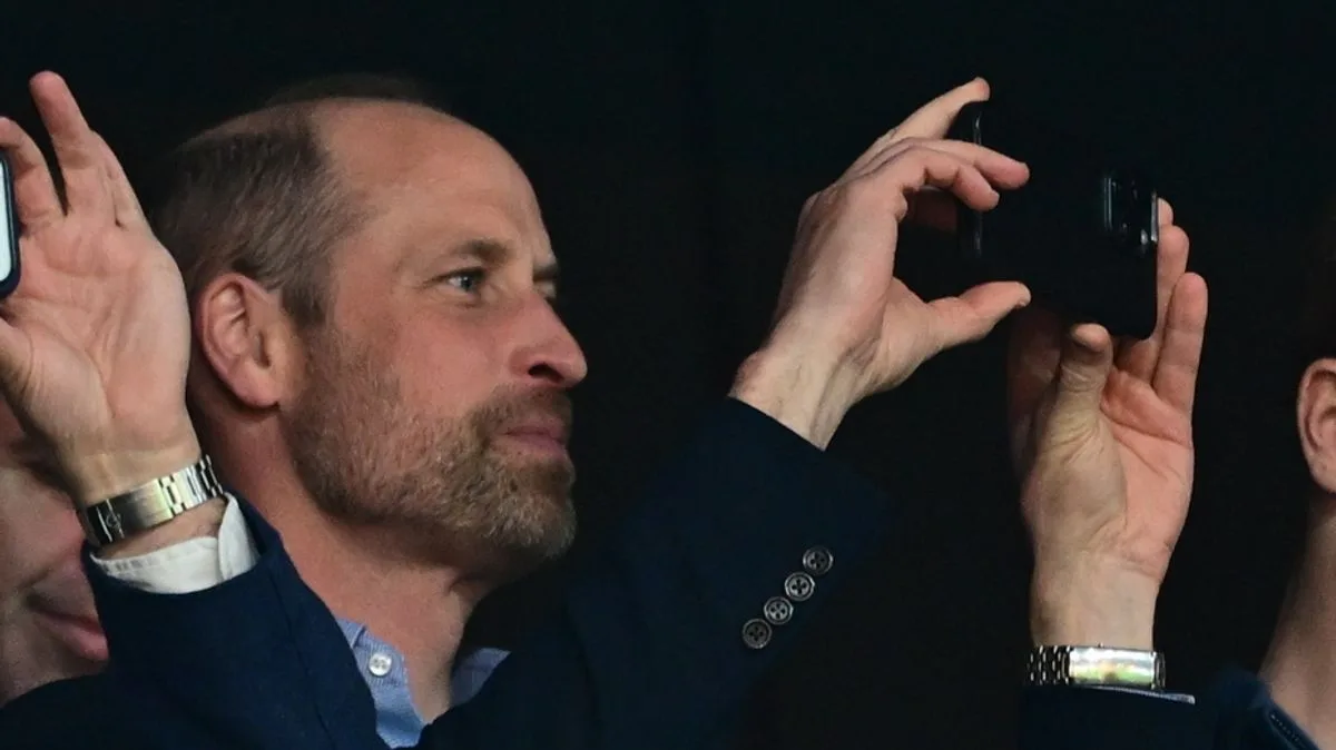 Prince William Rejects Call While Filming Aston Villa's Europa League Triumph
