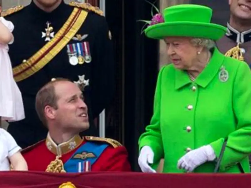 Prince William Scolded by Late Queen During Trooping the Colour Balcony Incident