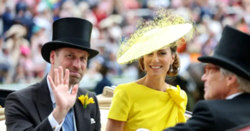 Princess Kate and Prince William's Joyful Reaction to Ascot Fan's Cheer
