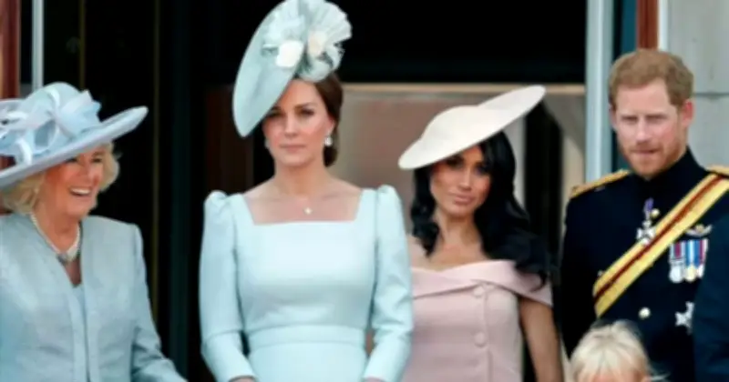Princess Kate's Reaction to Meghan Markle's Trooping the Colour Joke Revealed