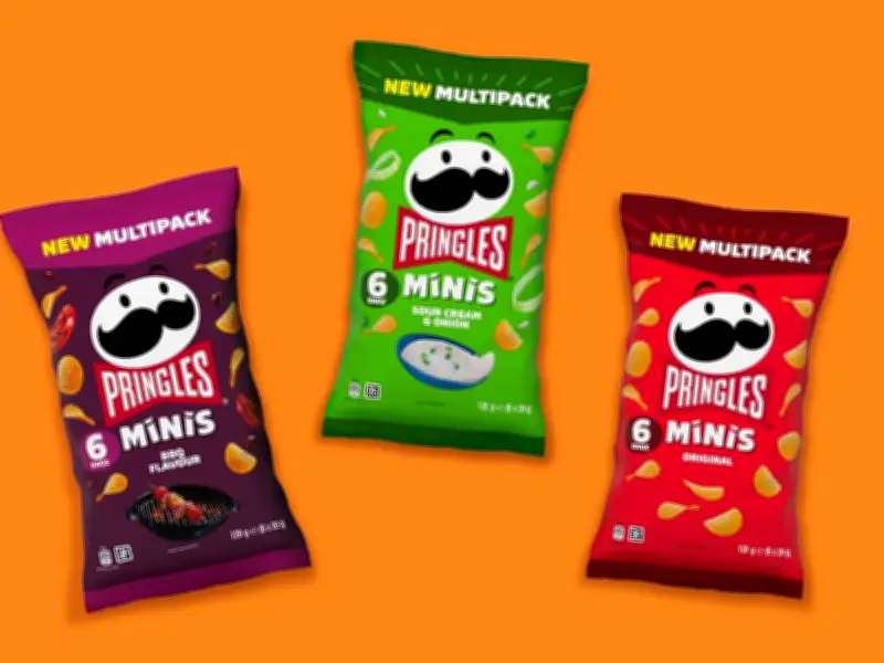 Pringles Launches New Minis: Smaller Bags, Double Seasoning, July Release
