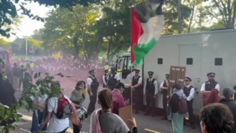 Protesters Block Prison Van Outside London Court as Activists Jailed