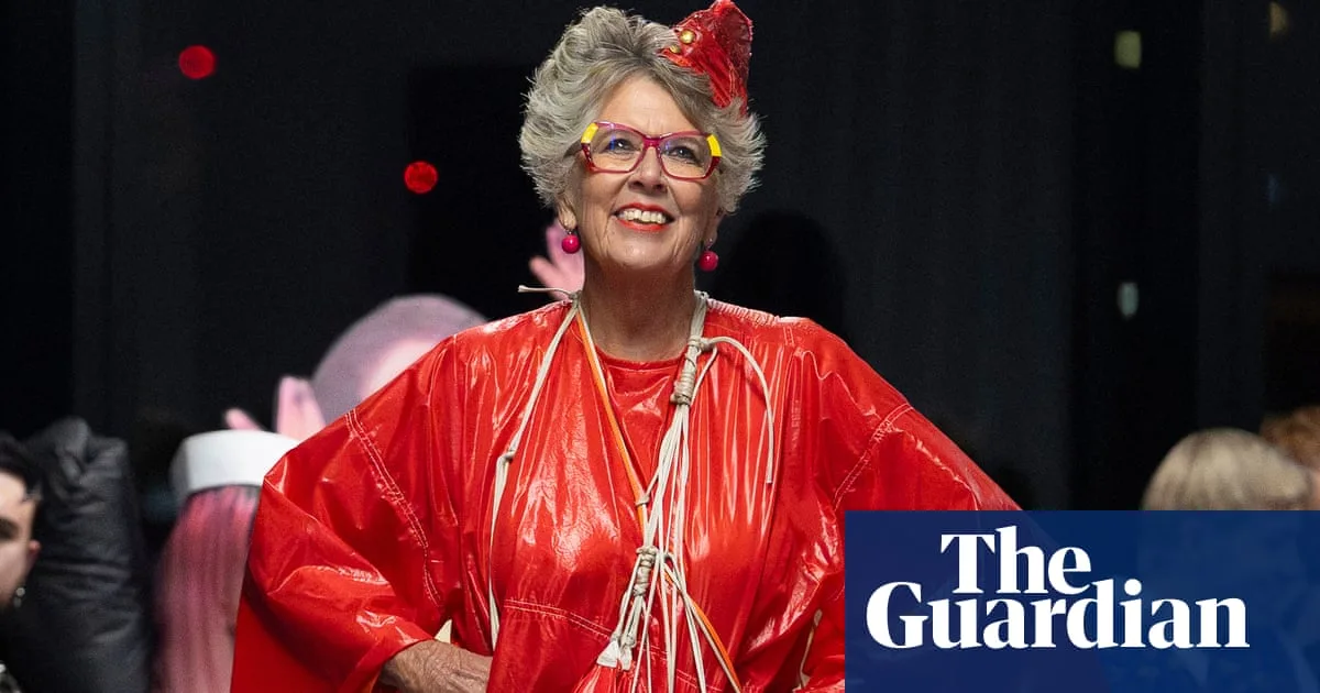Prue Leith Stuns At London Fashion Week In Red Dress