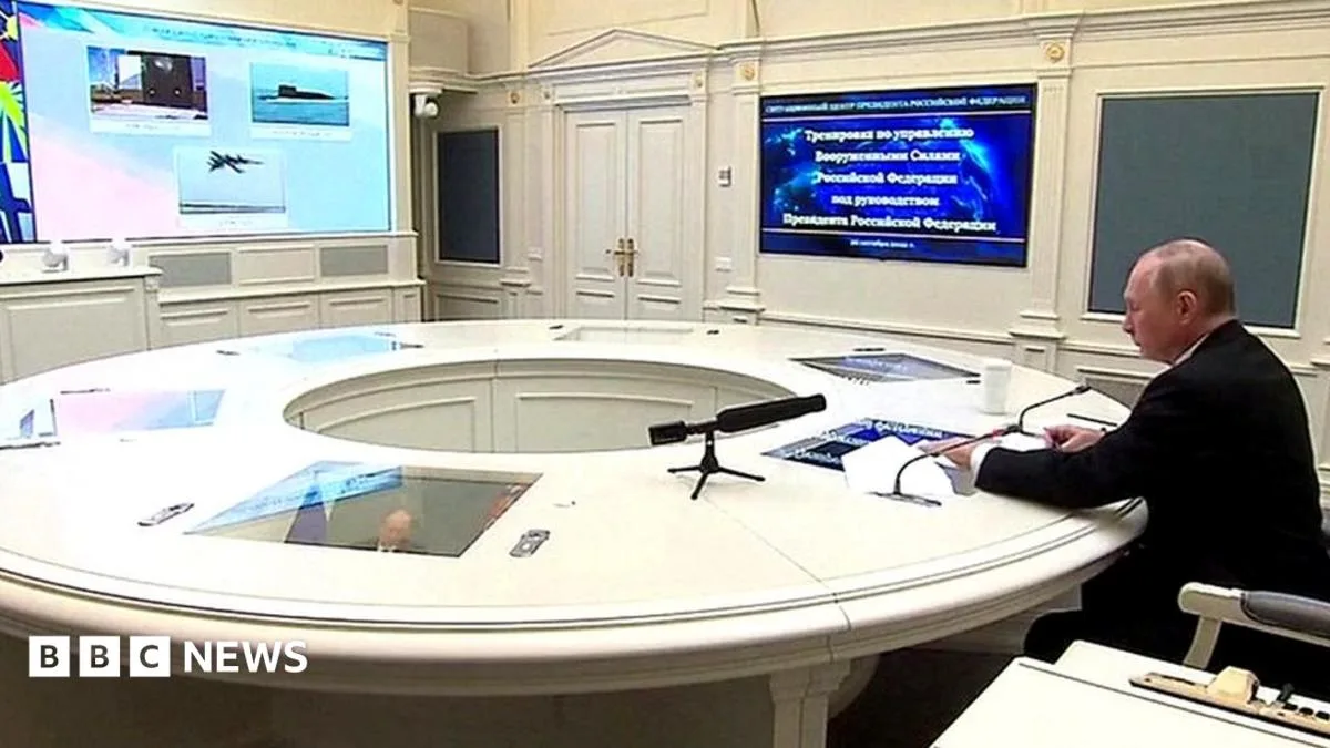 Putin Oversees Nuclear Drills Amid Rising Tensions