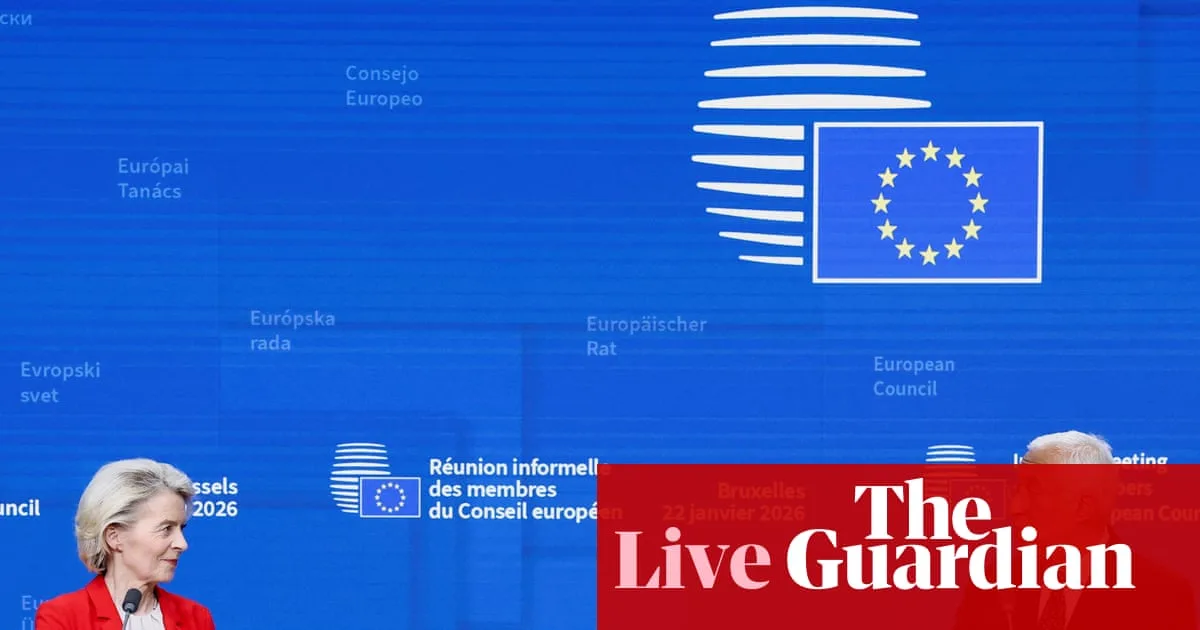 EU backs Denmark and Greenland, calls for 'respectful' US relations amid Trump Greenland row