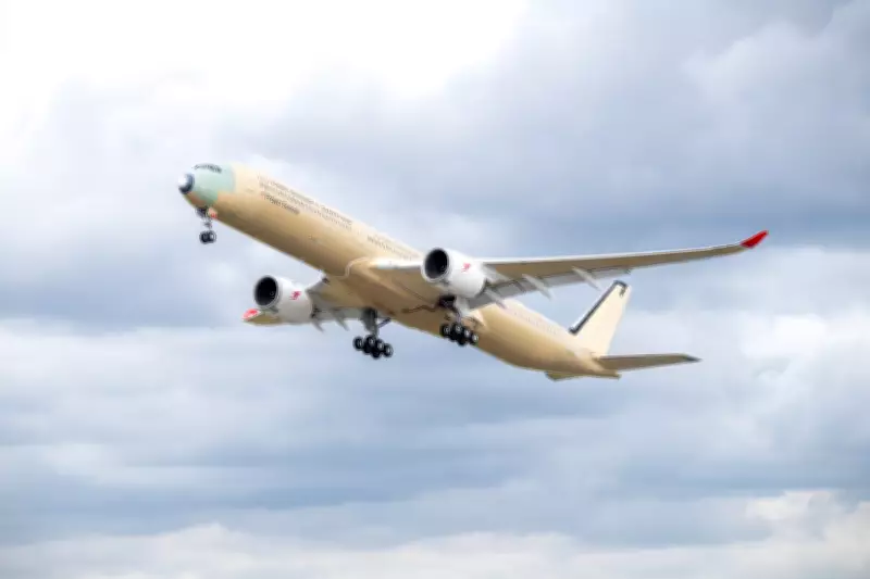 Qantas Project Sunrise Airbus A350 Completes Maiden Test Flight
