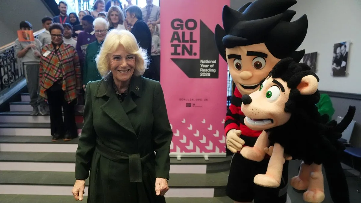 Queen Camilla Appears In Beano Comic For Reading Campaign