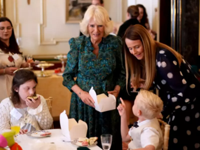 Queen Camilla Hosts Royal Tea Party and Treasure Hunt for Seriously Ill Children