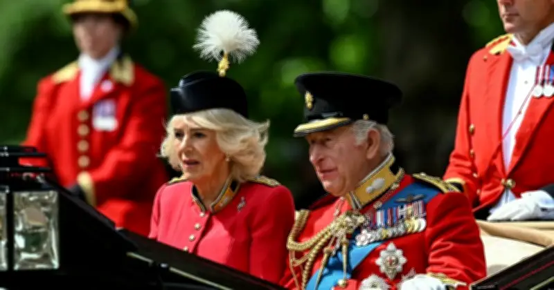 Queen Camilla Steals the Show in Striking Red Outfit at Trooping the Colour