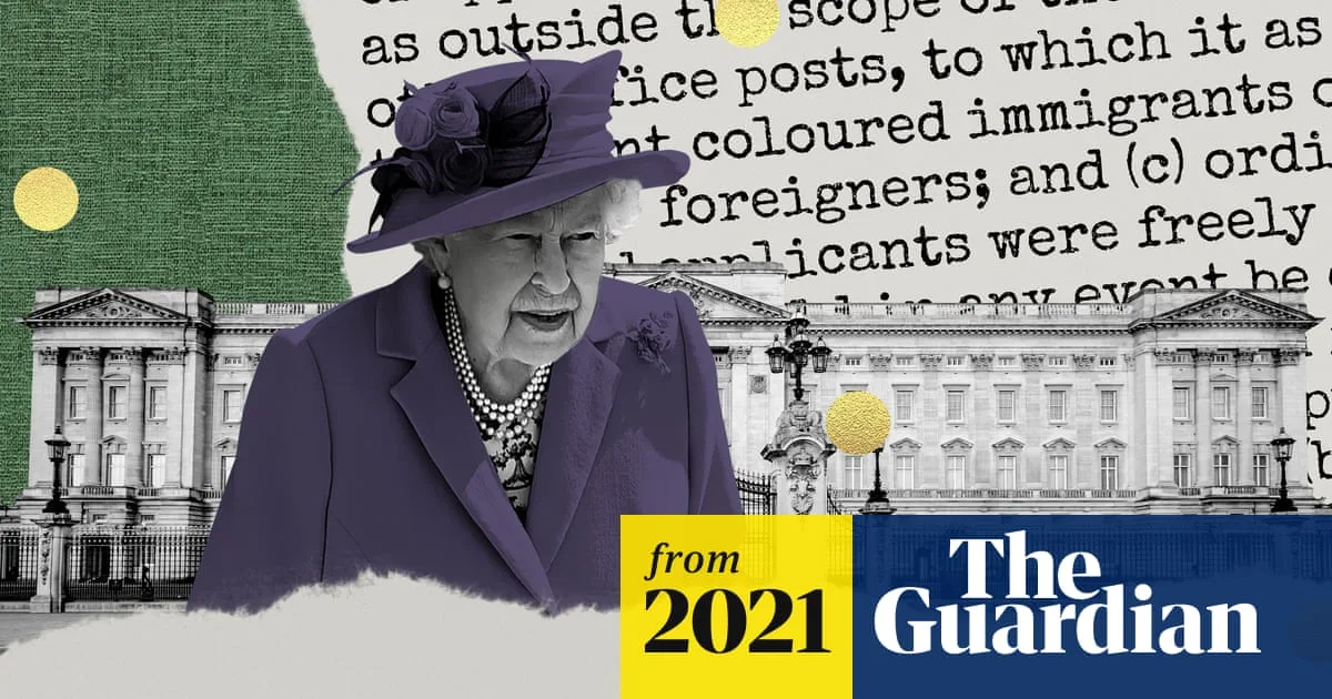 Buckingham Palace Banned Ethnic Minorities from Office Roles, Papers Reveal