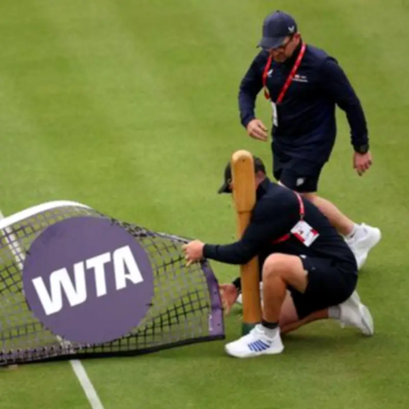 Queen's Tennis in Chaos as Rain Halts BBC Broadcast Minutes After Start