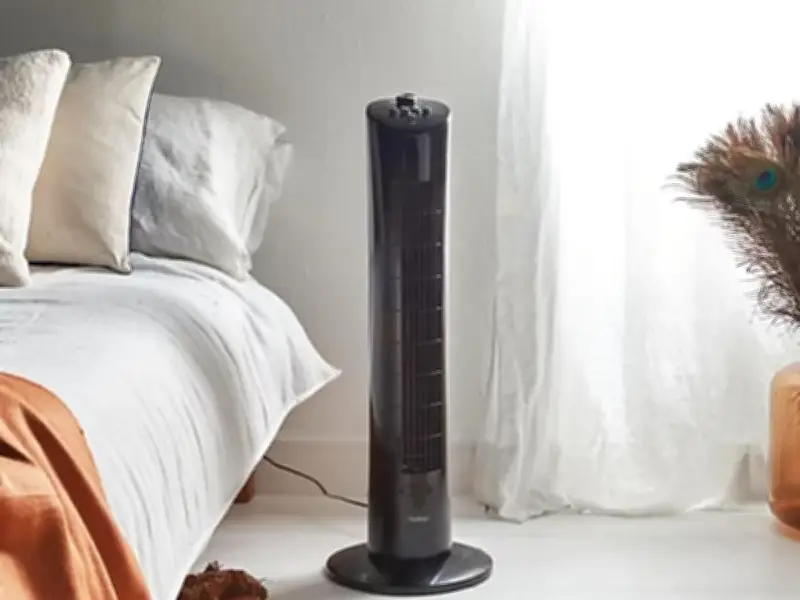 'Quiet' Tower Fan That Works 'Better Than an Air Conditioner'