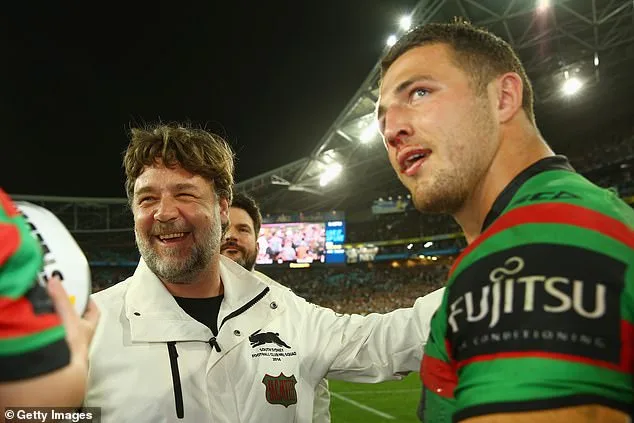 Russell Crowe 'Hung Up' on Sam Burgess in Heated Call Over Rabbitohs Turmoil