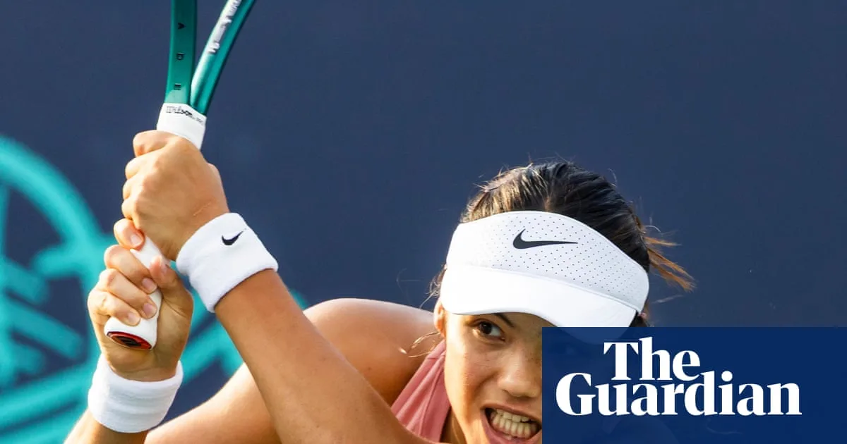 Raducanu Outclassed by Kalinskaya in Washington Semi-Final