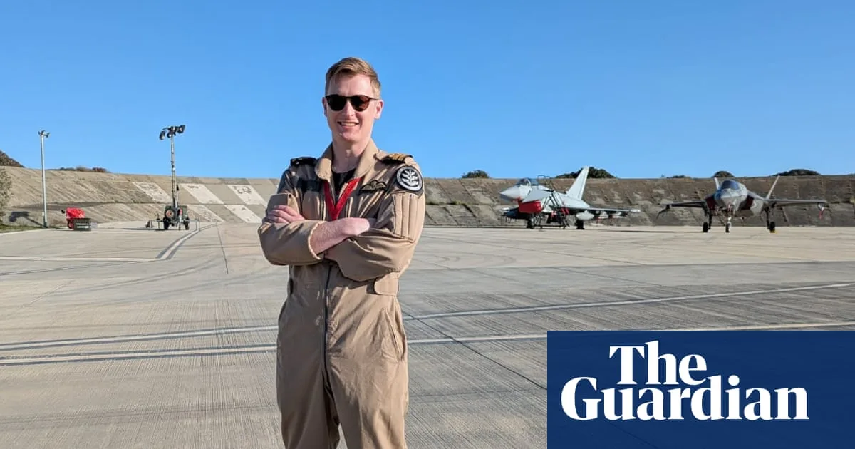 RAF Pilot Makes History Shooting Down Iranian Drones