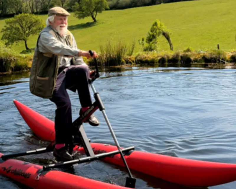 Rainforest Activist, 90, to Pedal 104 Miles Down Thames on Water-Bike