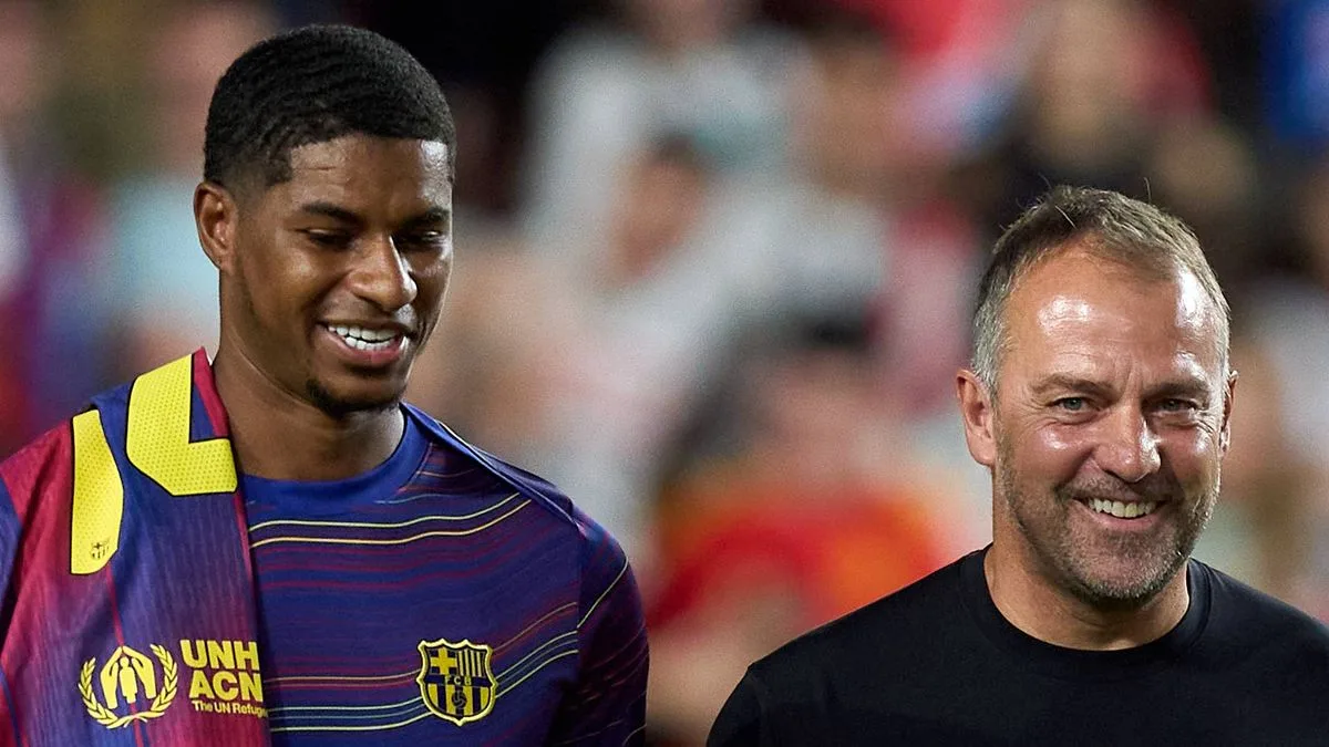 Hansi Flick Green-Lights Marcus Rashford Permanent Barcelona Move as £100m Bidding War Looms