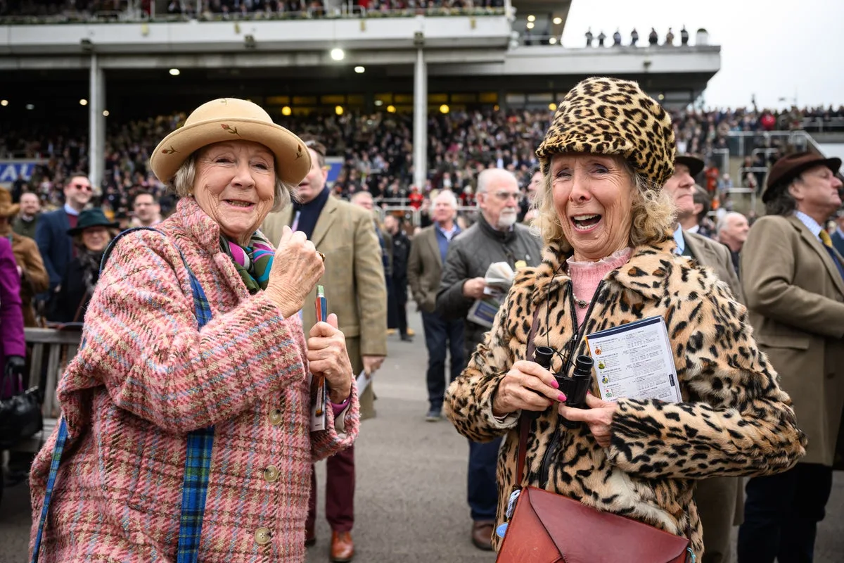 Record Female Attendance At Cheltenham Ladies Day