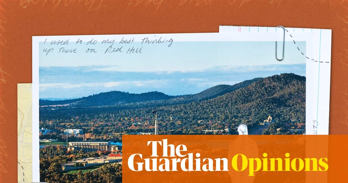 Red Hill, Canberra: Walking Tracks and Ochre Earth Transport Me Back