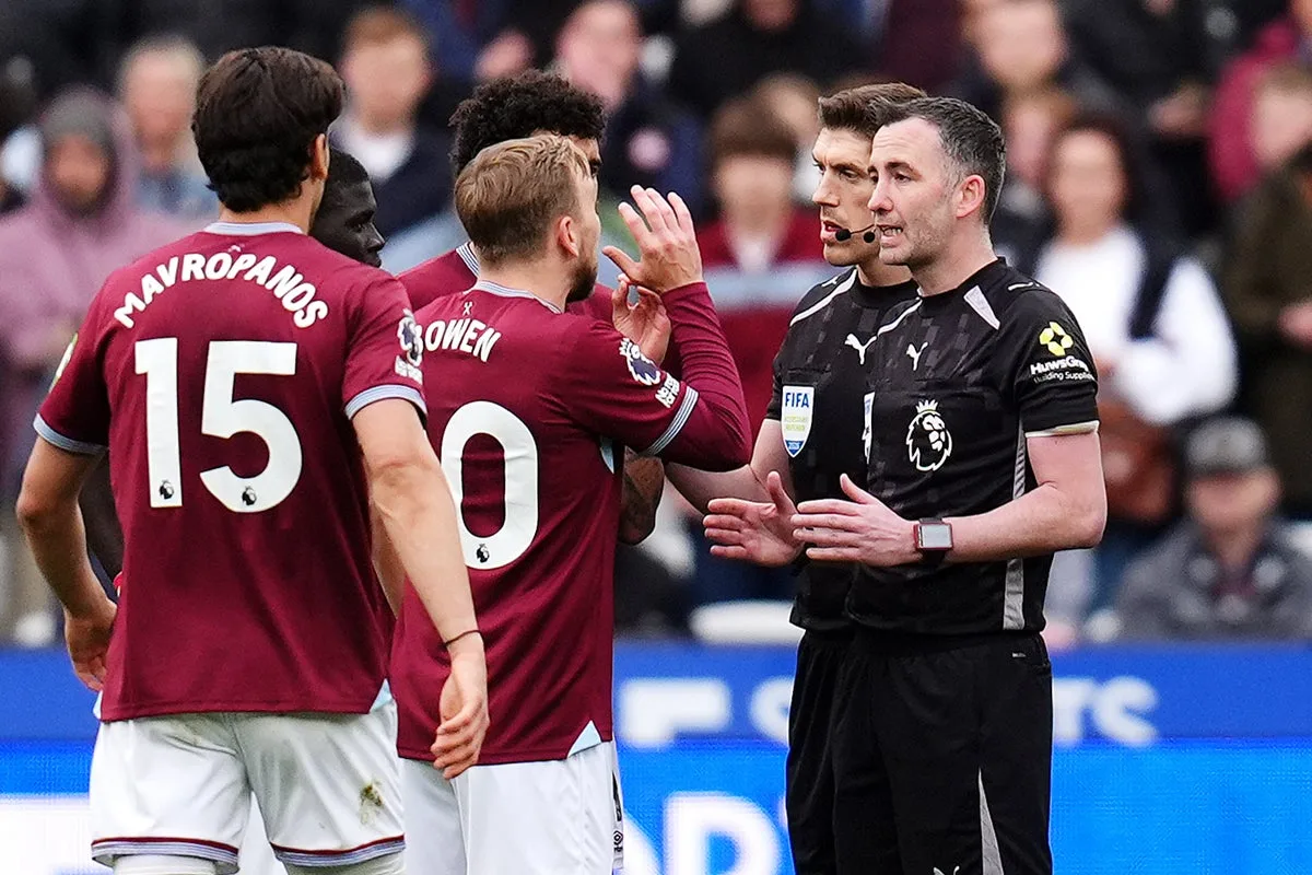 West Ham Demand Answers from Referee Chiefs Over Disallowed Goal Against Arsenal