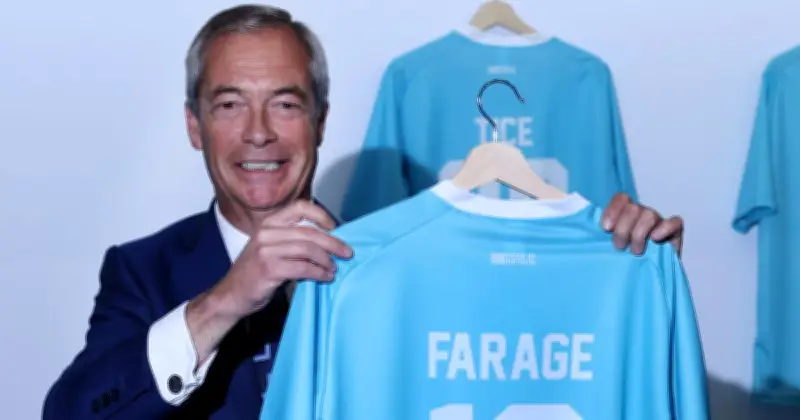 Reform UK Fans Pay £199 for Signed Nigel Farage Shirt, Double Last Year