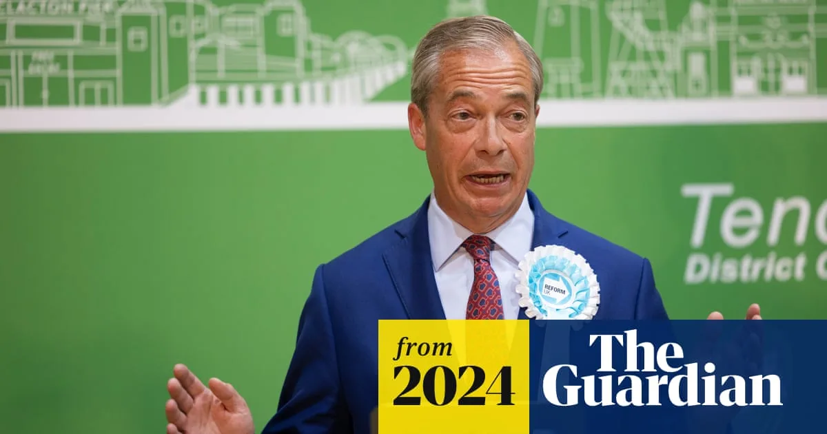Nigel Farage Elected Clacton MP as Reform UK Wins Four Seats