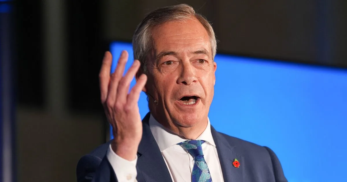 Reform UK's Farage Backs Welfare Cuts, Avoids Triple Lock Pledge