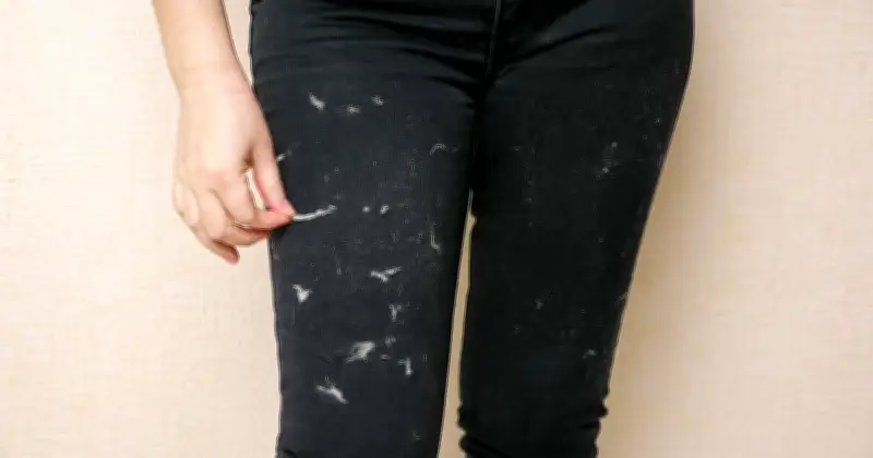 Remove stubborn pet hair from clothes with one bathroom item in wash