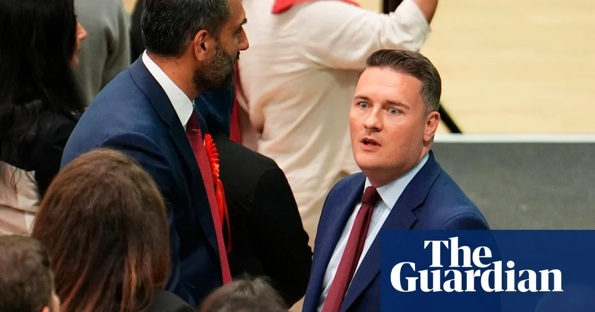 Wes Streeting Faces Uphill Battle for Labour Members' Support