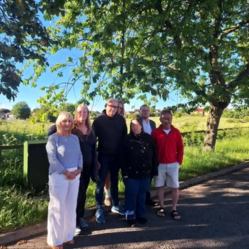 Residents 'horrified' over mini-roundabout plan for 49-home development