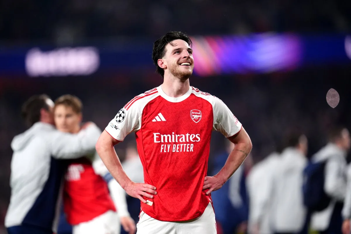Declan Rice calls on 200,000 Arsenal fans to take over Budapest for Champions League final
