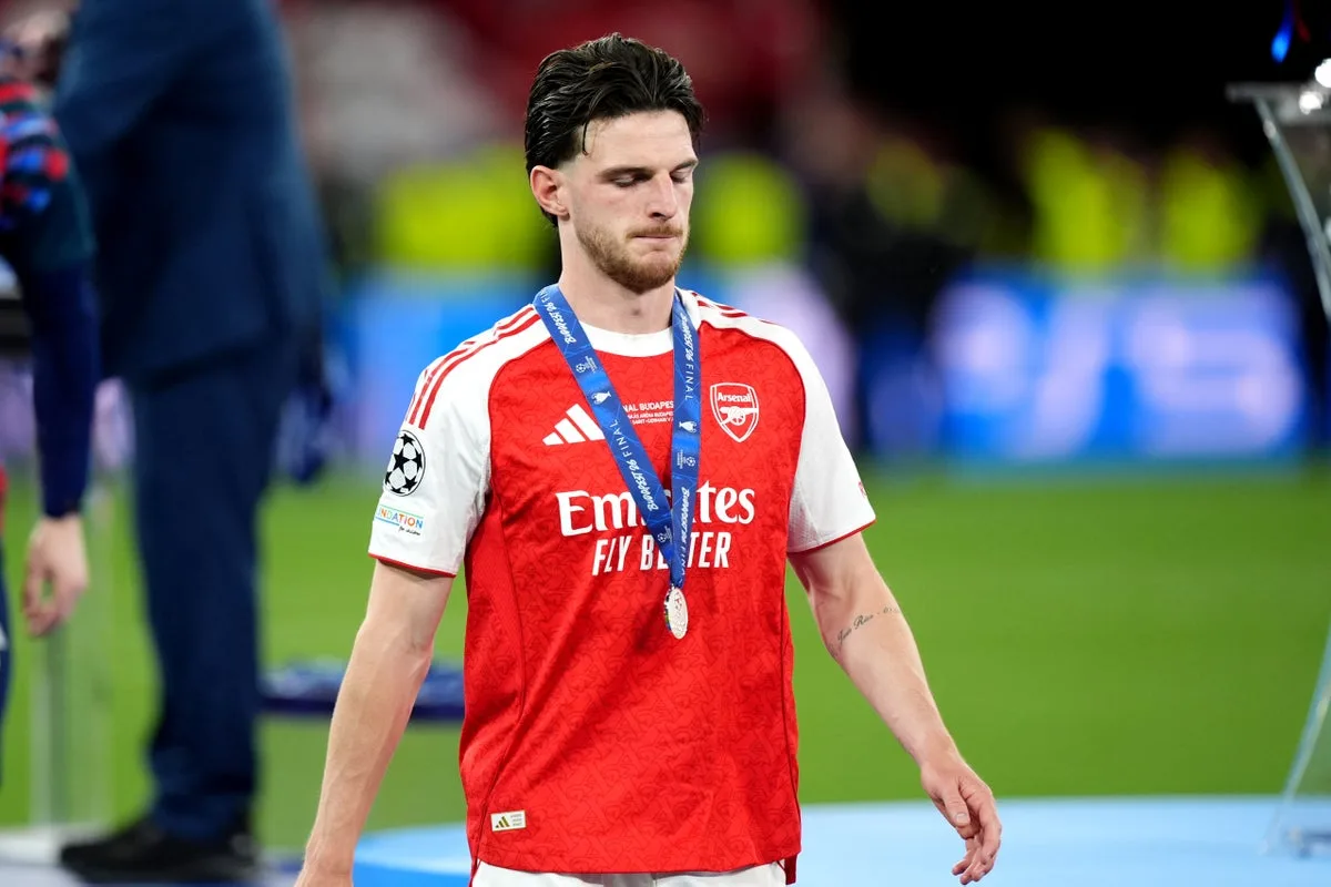 Rice: 'Cruel' Champions League Final Loss Won't Define Arsenal