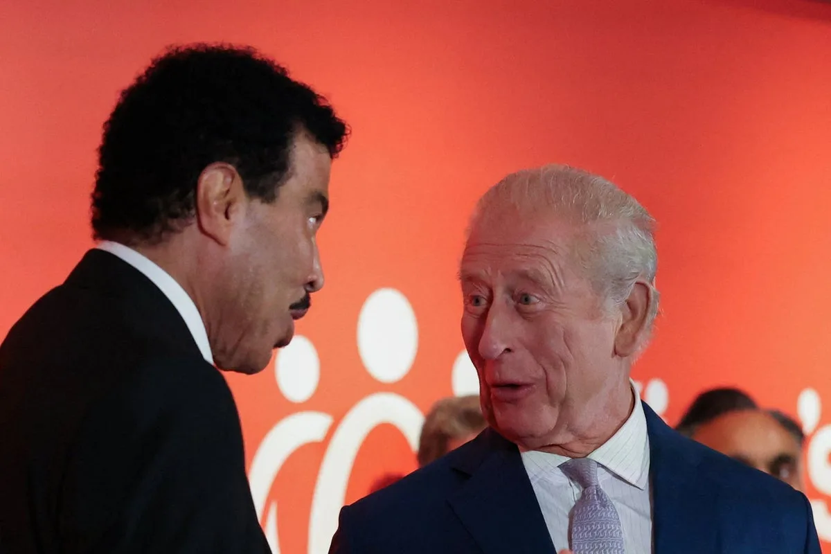 Richie Calls King Charles A Wise Friend After Congress Speech
