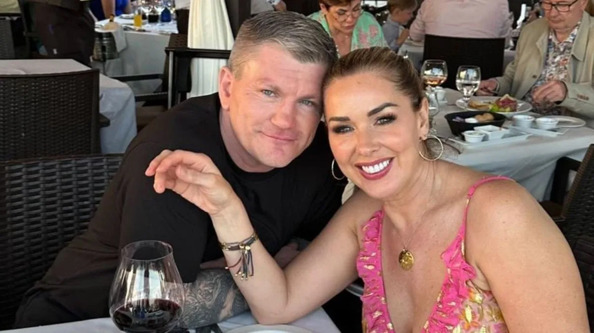 Ricky Hatton and Claire Sweeney Enjoy Romantic Tenerife Getaway