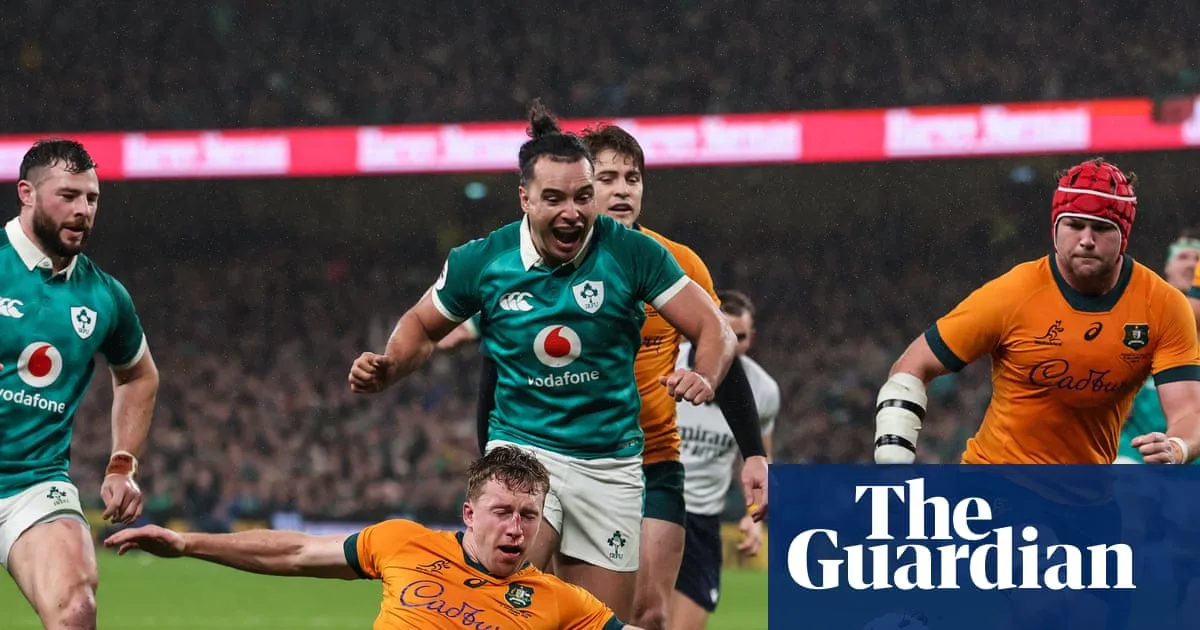Hansen Hat-Trick Powers Ireland to Record Win Over Wallabies